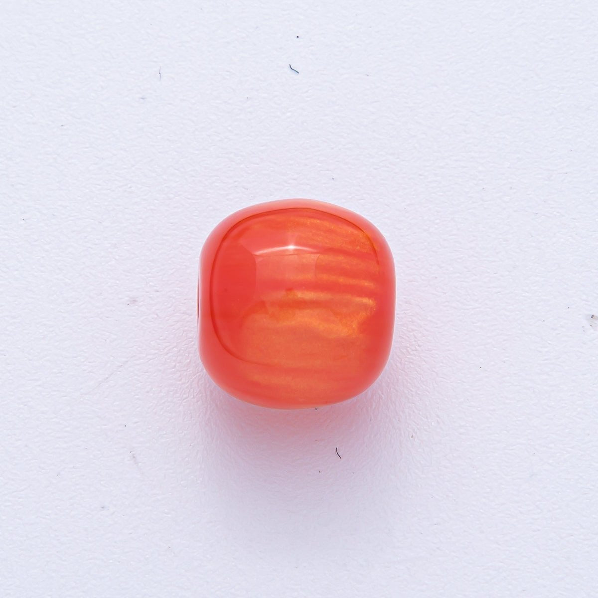 10 pcs 12mm Green, White, Black, Yellow, Purple, Blue, Red, Grey, Pink Glitter Round Resin Bead Set | B584 - B600 - DLUXCA