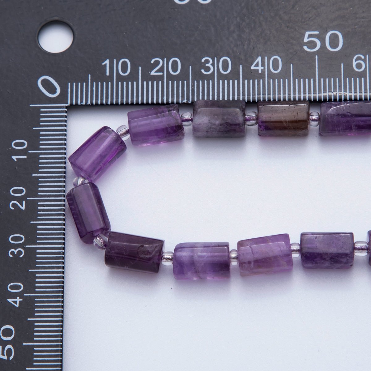 10.5mm Bead Natural Gemstone Cylinder Tube Strand Finding | WA - 1504 - DLUXCA