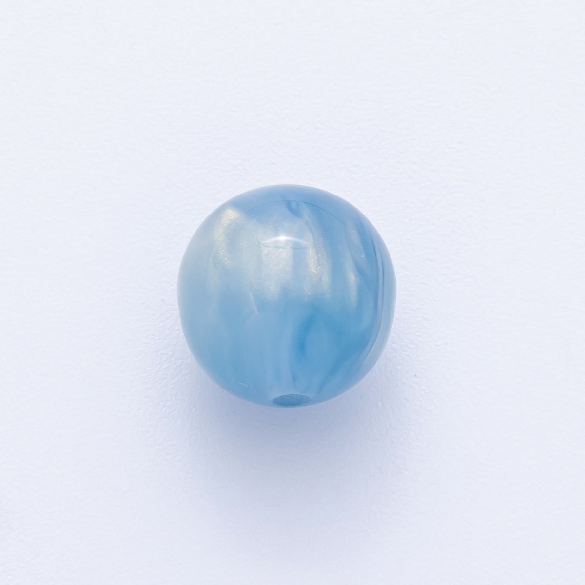 10pcs 12mm Black, White, Blue, Green, Grey, Pink, Red, Teal Glitter Resin Round Bead | B686 - B694 - DLUXCA
