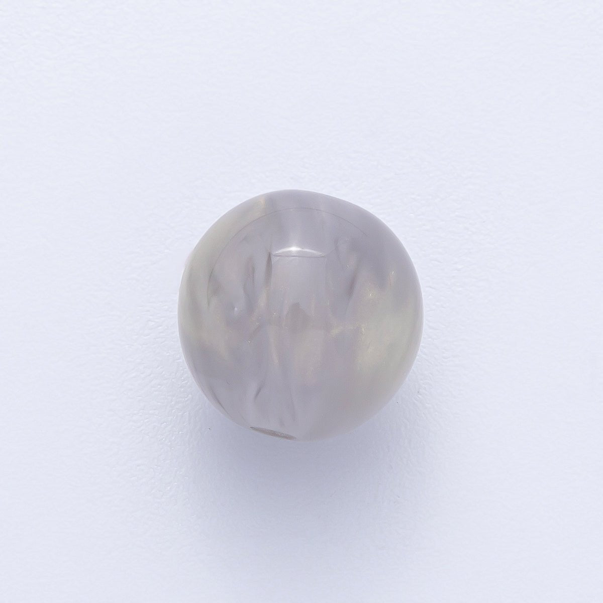 10pcs 12mm Black, White, Blue, Green, Grey, Pink, Red, Teal Glitter Resin Round Bead | B686 - B694 - DLUXCA