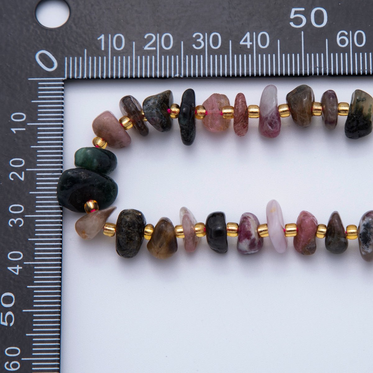 13mm Irregular Chip Pebble Natural Gemstone Bead Strand Finding | WA - 1983 - DLUXCA