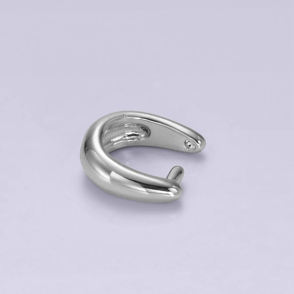 14K Gold Filled 10mm Rounded Snap Bail Minimalist Jewelry Findings Supply | Z581 - DLUXCA