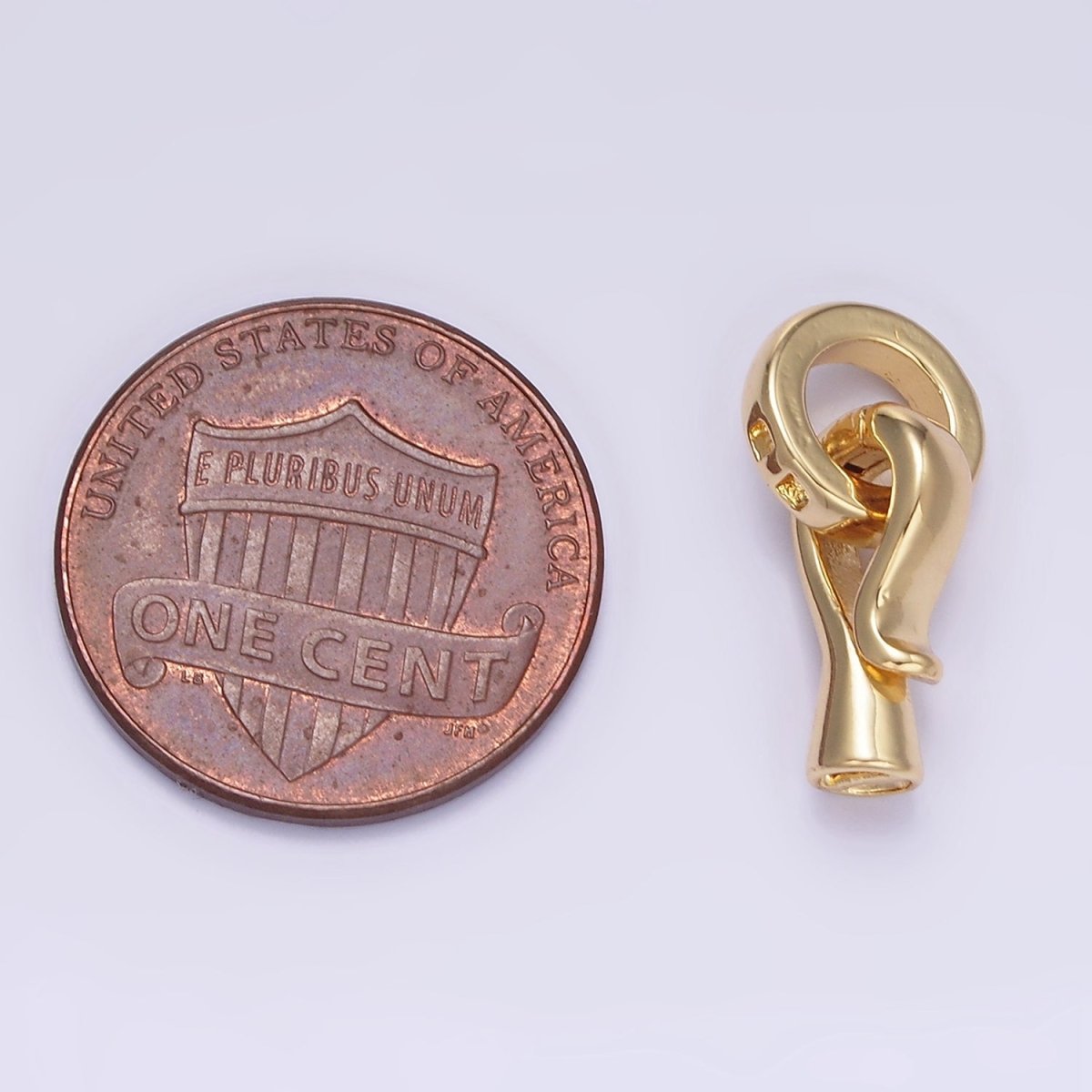 14K Gold Filled Round Snap Latch Findings Set | L665 - DLUXCA