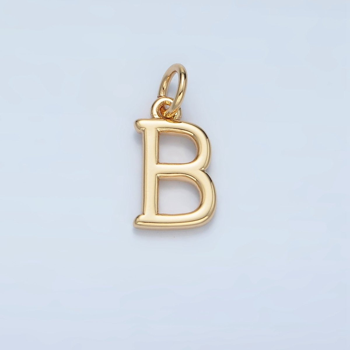 16K Gold Filled Greek Alphabet Personalized Charm in Gold & Silver | A1271 - A1294 - DLUXCA