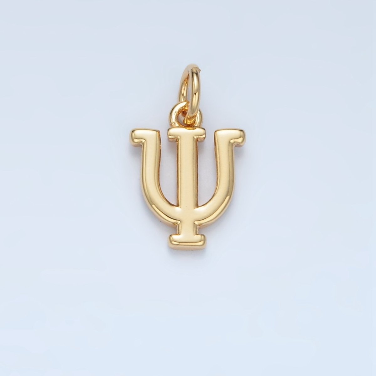 16K Gold Filled Greek Alphabet Personalized Charm in Gold & Silver | A1271 - A1294 - DLUXCA