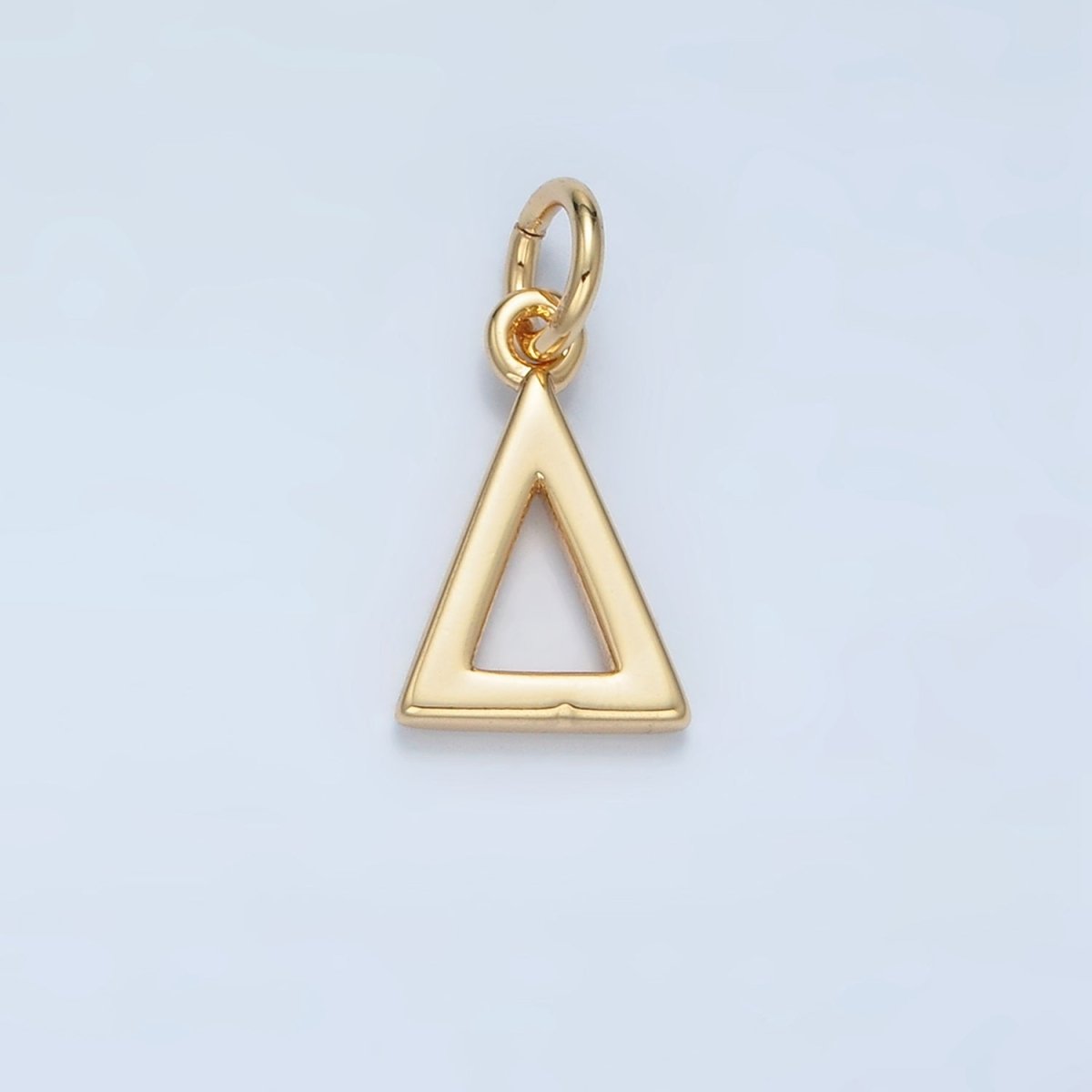 16K Gold Filled Greek Alphabet Personalized Charm in Gold & Silver | A1271 - A1294 - DLUXCA