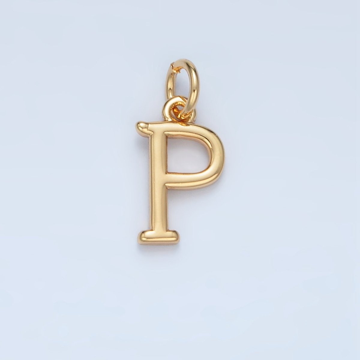 16K Gold Filled Greek Alphabet Personalized Charm in Gold & Silver | A1271 - A1294 - DLUXCA