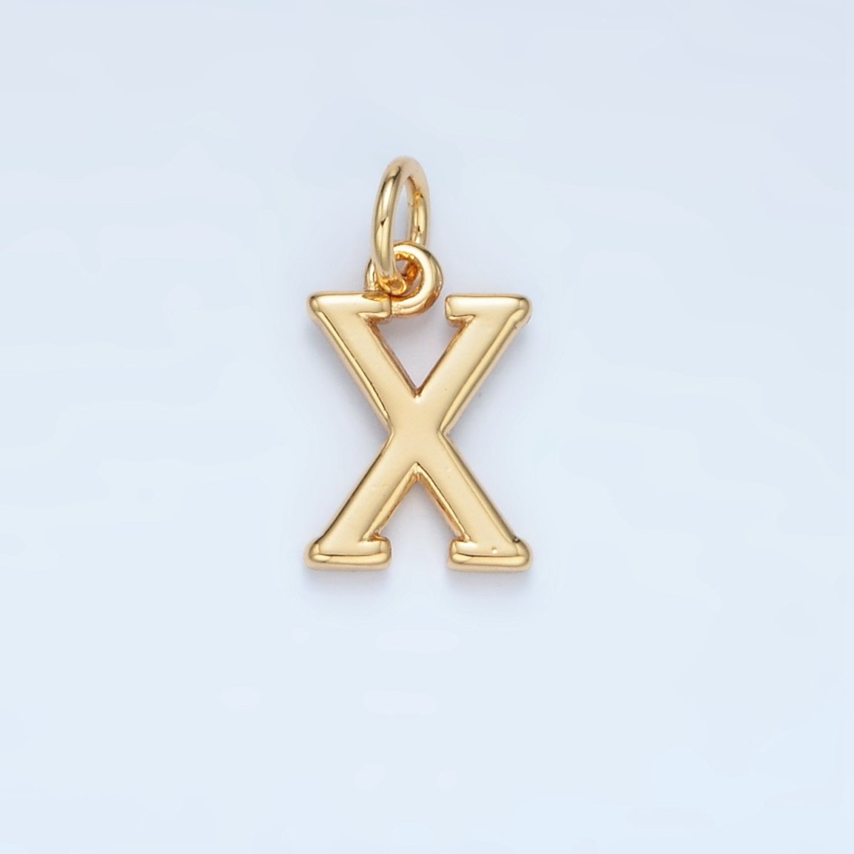 16K Gold Filled Greek Alphabet Personalized Charm in Gold & Silver | A1271 - A1294 - DLUXCA
