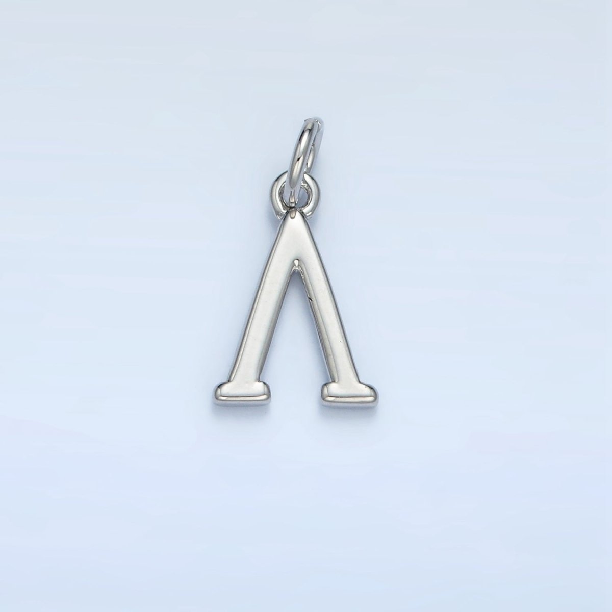 16K Gold Filled Greek Alphabet Personalized Charm in Gold & Silver | A1271 - A1294 - DLUXCA