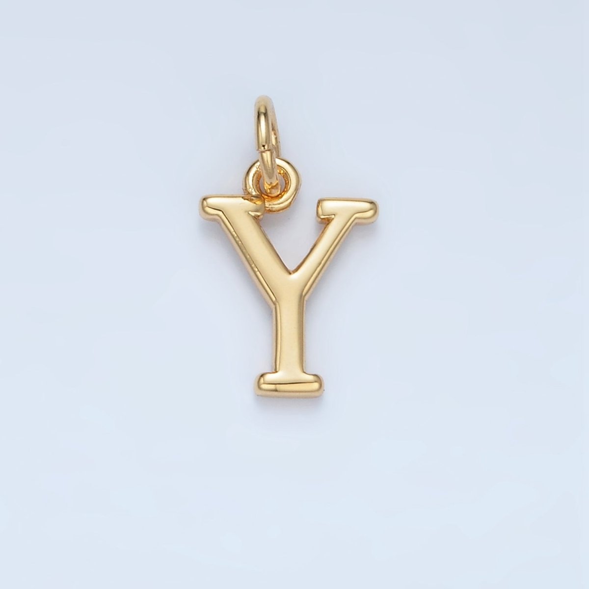 16K Gold Filled Greek Alphabet Personalized Charm in Gold & Silver | A1271 - A1294 - DLUXCA