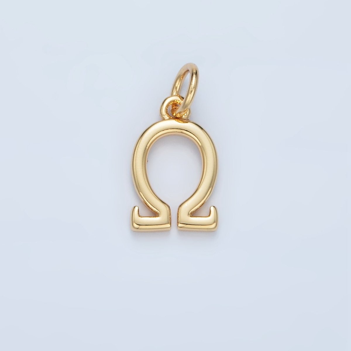 16K Gold Filled Greek Alphabet Personalized Charm in Gold & Silver | A1271 - A1294 - DLUXCA