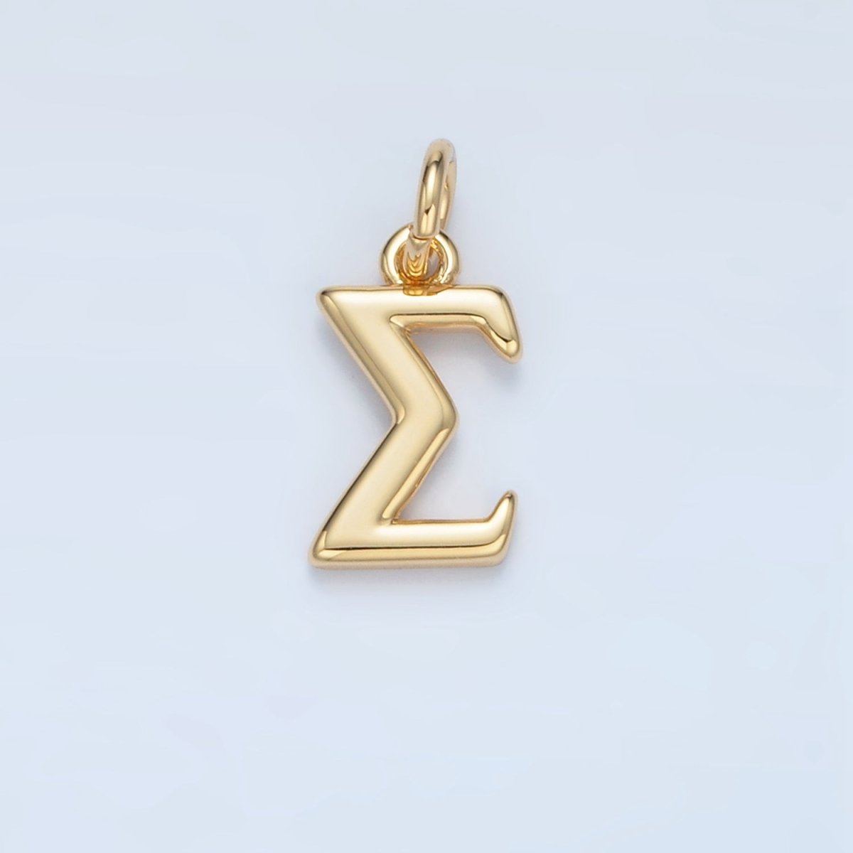 16K Gold Filled Greek Alphabet Personalized Charm in Gold & Silver | A1271 - A1294 - DLUXCA
