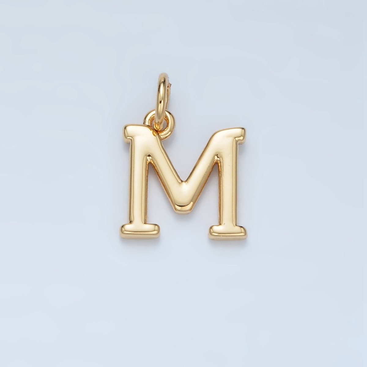 16K Gold Filled Greek Alphabet Personalized Charm in Gold & Silver | A1271 - A1294 - DLUXCA