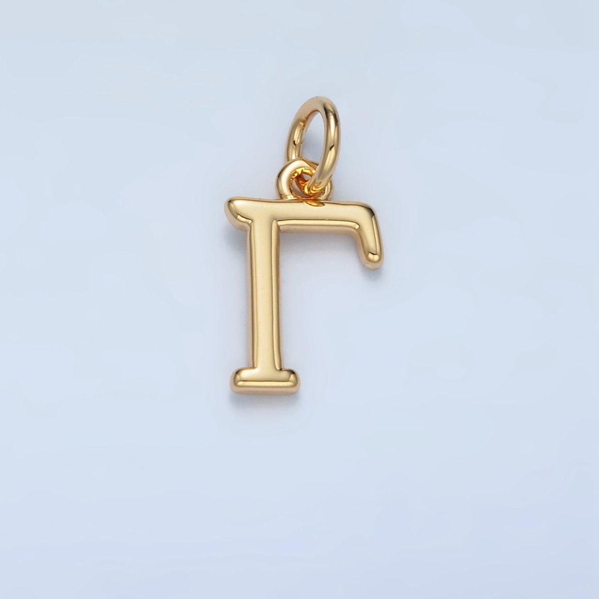 16K Gold Filled Greek Alphabet Personalized Charm in Gold & Silver | A1271 - A1294 - DLUXCA