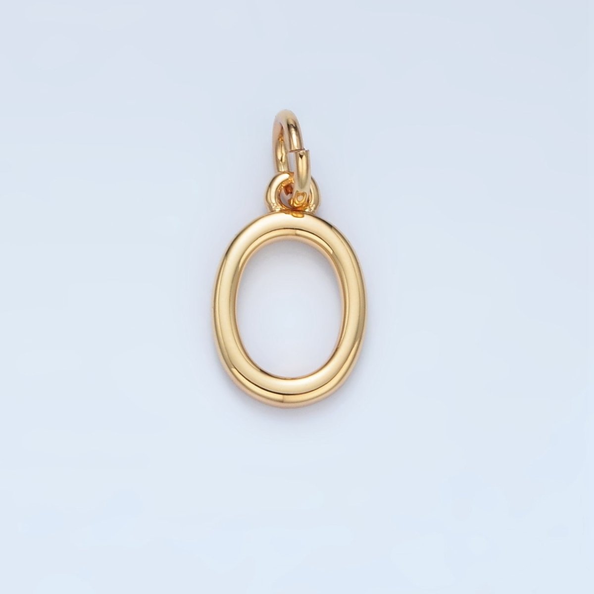 16K Gold Filled Greek Alphabet Personalized Charm in Gold & Silver | A1271 - A1294 - DLUXCA