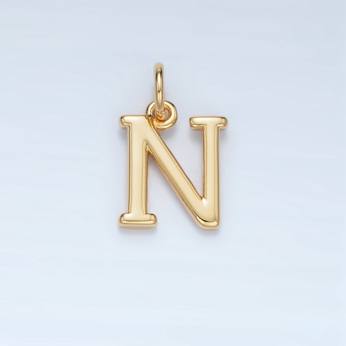 16K Gold Filled Greek Alphabet Personalized Charm in Gold & Silver | A1271 - A1294 - DLUXCA
