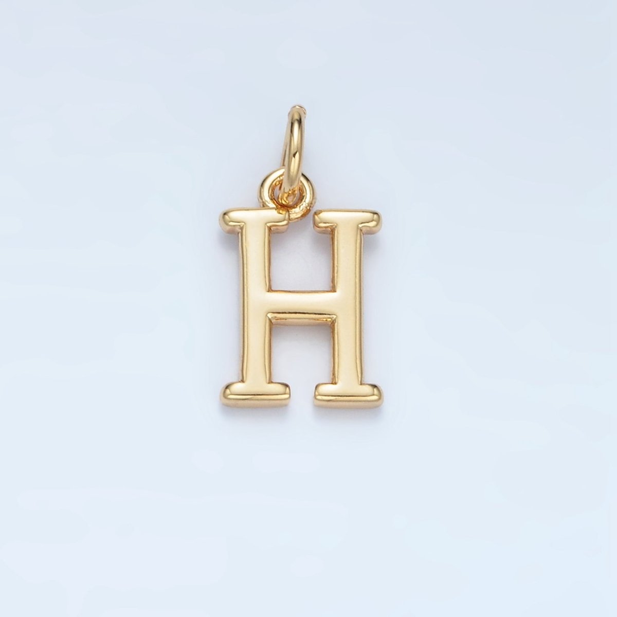 16K Gold Filled Greek Alphabet Personalized Charm in Gold & Silver | A1271 - A1294 - DLUXCA