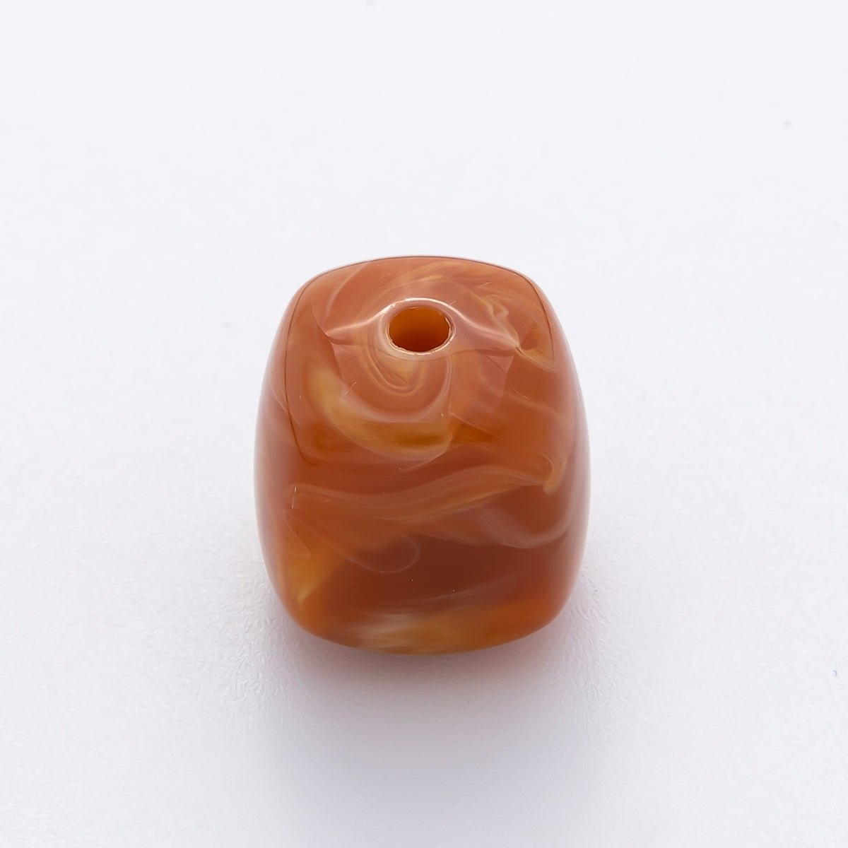 17mm Yellow, Red, Pink Resin Cube Slider Spacer Bead | B109 B119 B142 B143 B192 B213 B273 B277 B393 B420 B502 B645 B658 B816 B821 B822 B829 B847 B884 - DLUXCA