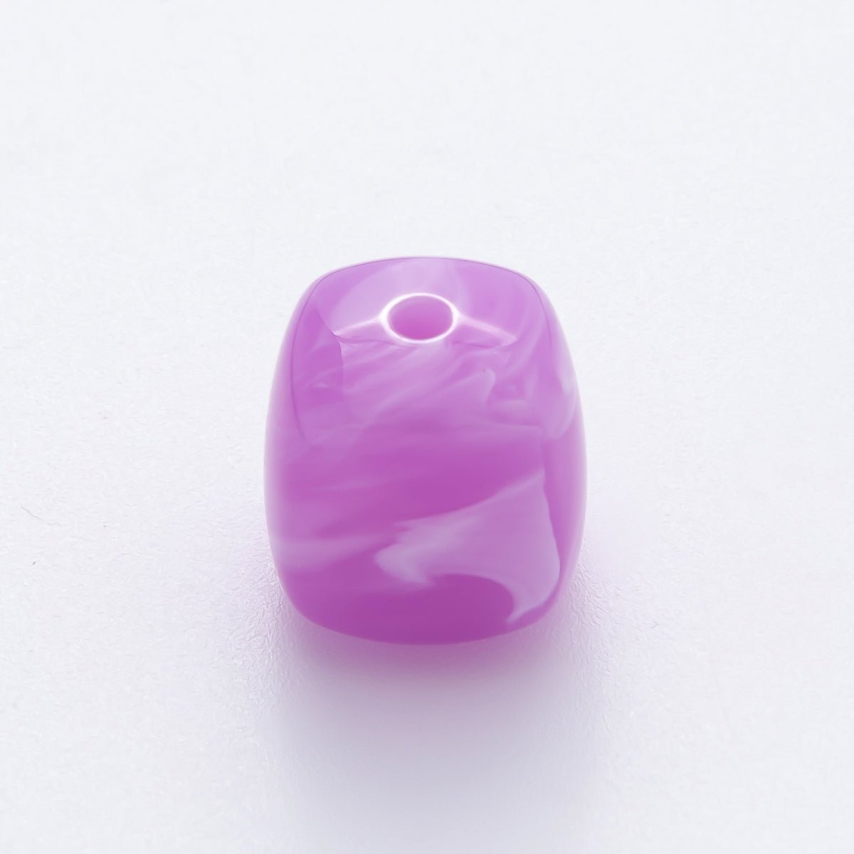 17mm Yellow, Red, Pink Resin Cube Slider Spacer Bead | B109 B119 B142 B143 B192 B213 B273 B277 B393 B420 B502 B645 B658 B816 B821 B822 B829 B847 B884 - DLUXCA