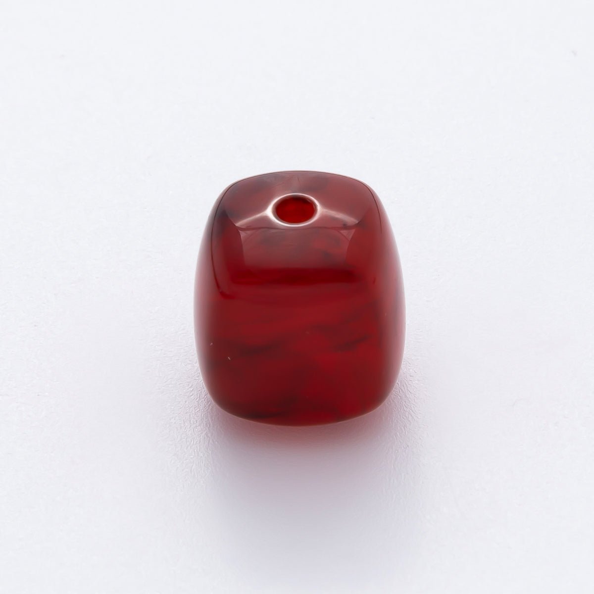 17mm Yellow, Red, Pink Resin Cube Slider Spacer Bead | B109 B119 B142 B143 B192 B213 B273 B277 B393 B420 B502 B645 B658 B816 B821 B822 B829 B847 B884 - DLUXCA