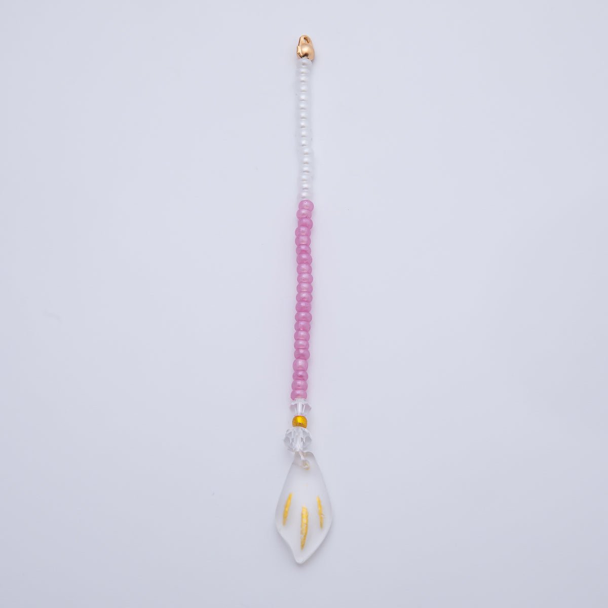 18K Gold Filled 120mm Green, Purple Two - Toned Gemstone Handmade Finding | Z1404 Z1405 - DLUXCA