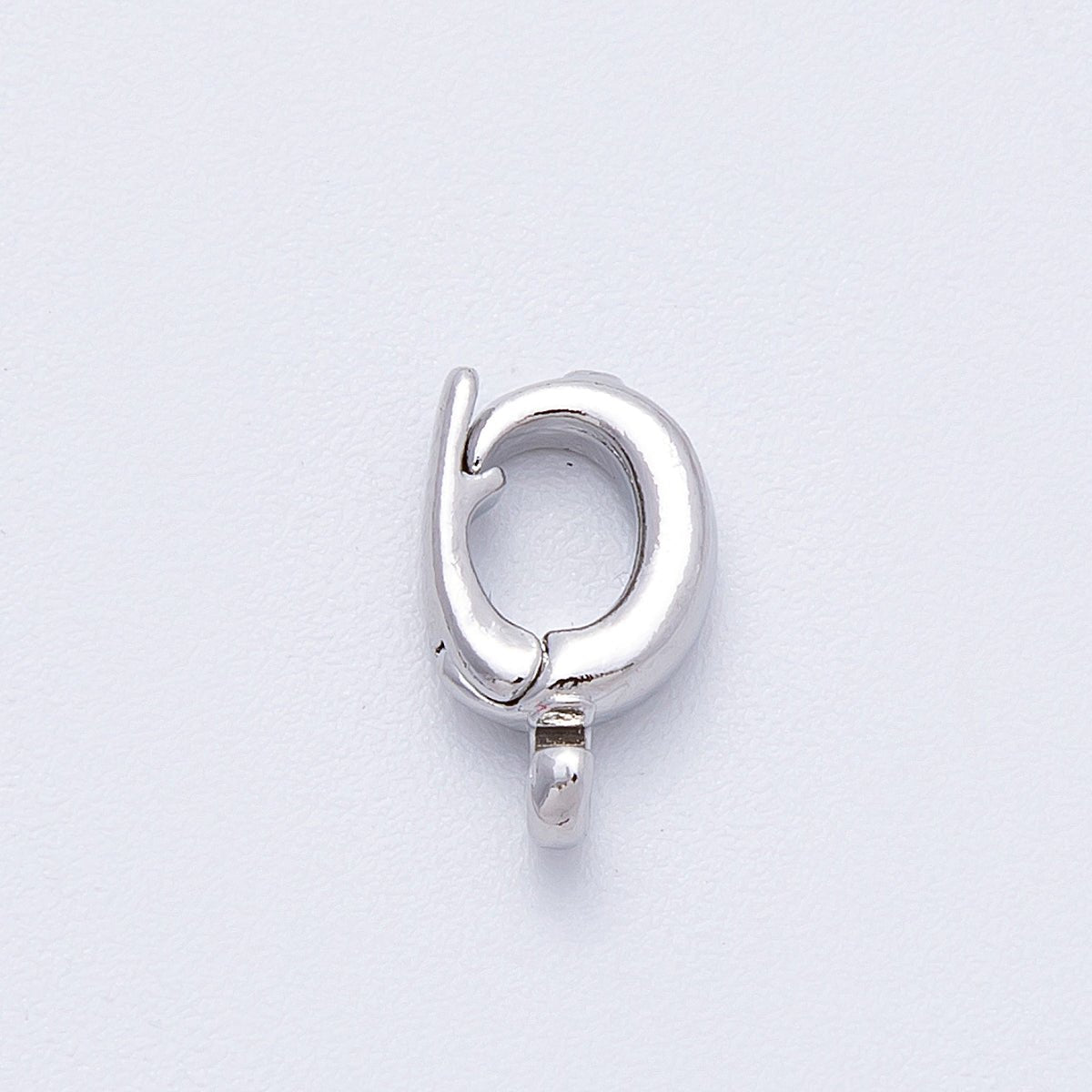 18K Gold Filled 12mm Pull Gate Round Clasps Closure Finding in Gold & Silver | Findings - 00037 Findings - 00038 - DLUXCA