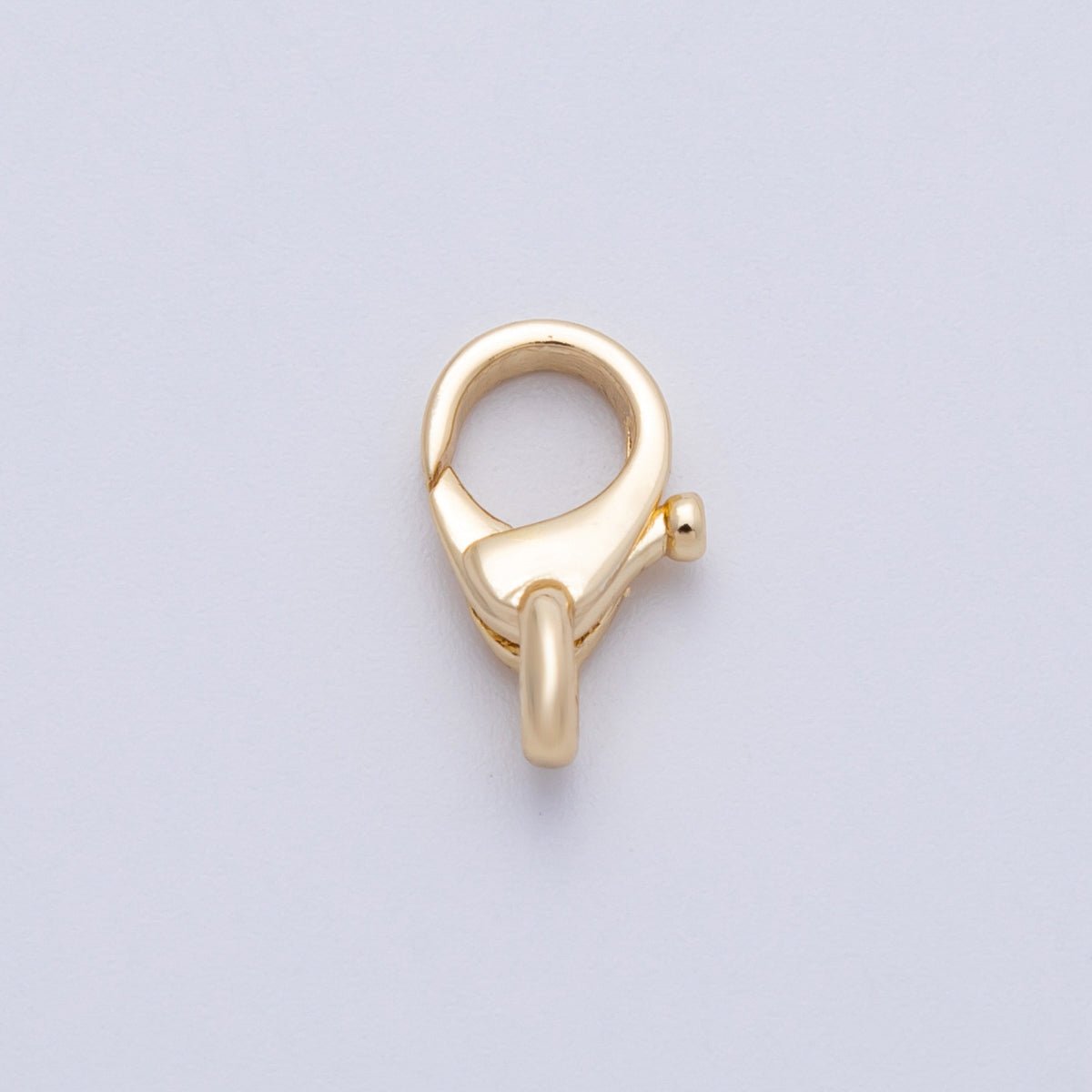 18K Gold Filled 13.3mm Minimalist Lobster Claw Clasps Finding | Findings - 00012 - DLUXCA