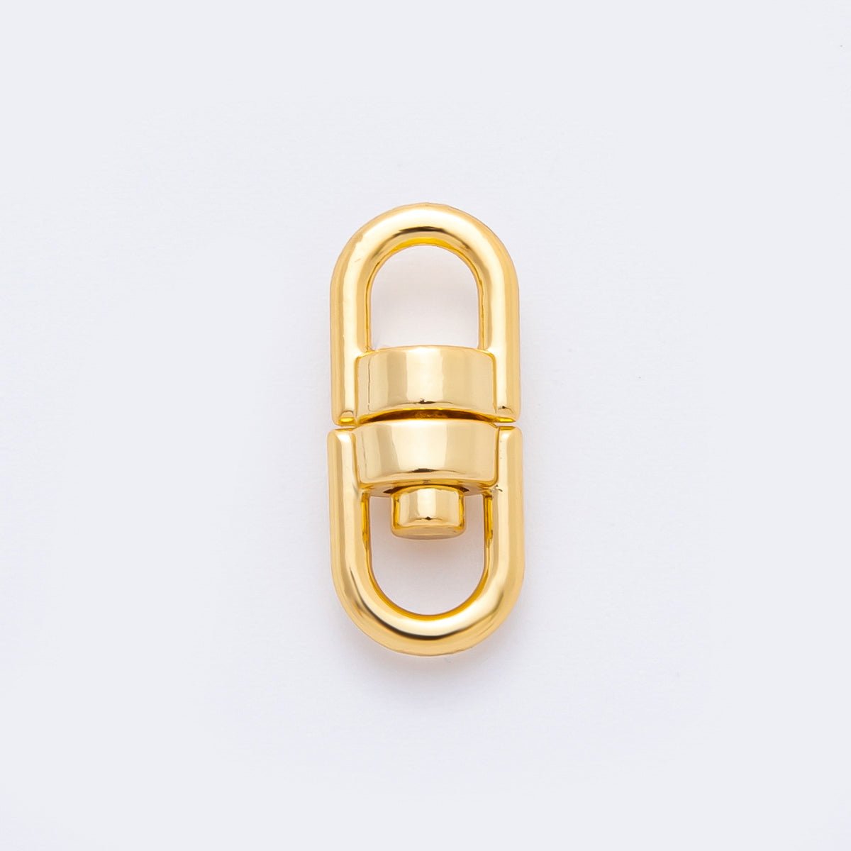 18K Gold Filled 16mm Double Swivel Link Clasp Charm Finding | Z - A1250 - DLUXCA