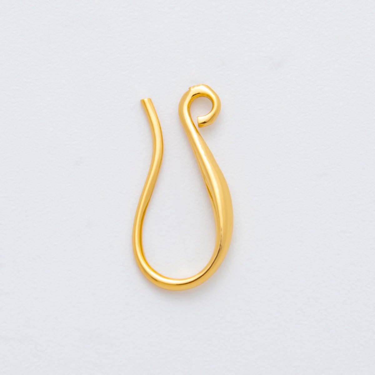 18K Gold Filled 16mm Long Hook Anchor Charm Finding | Z - A1249 - DLUXCA