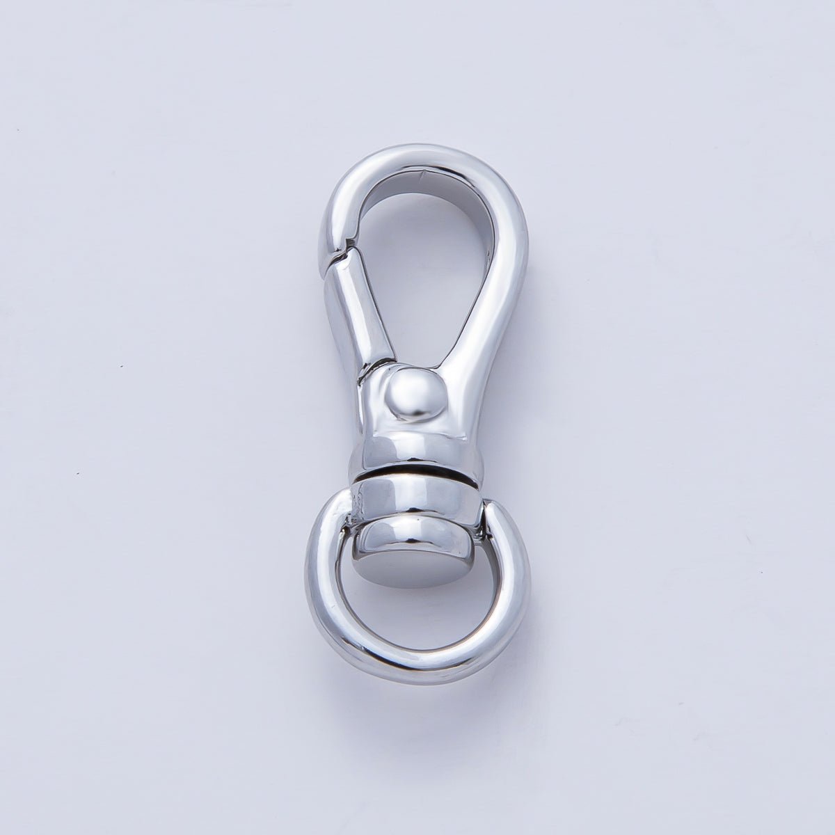 18K Gold Filled 25mm Push Lobster Swivel Clasp Closure Finding in Gold & Silver | Z1247 Z1614 - DLUXCA