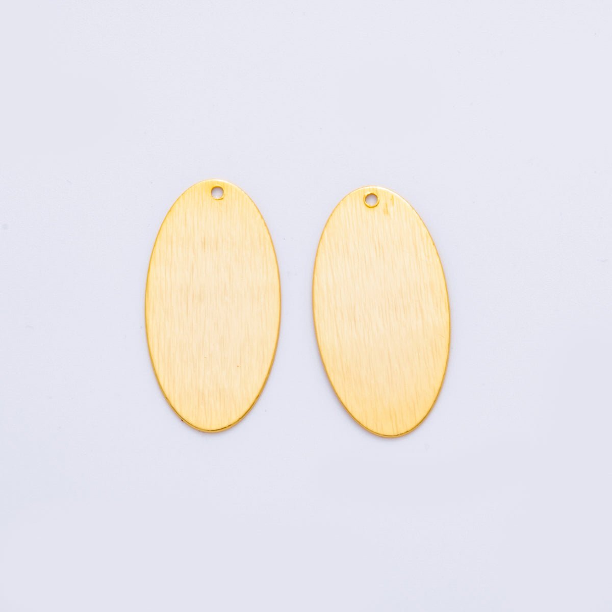 18K Gold Filled 30mm Lined Sphere Minimalist Thin Charm Finding | Z1193 - DLUXCA