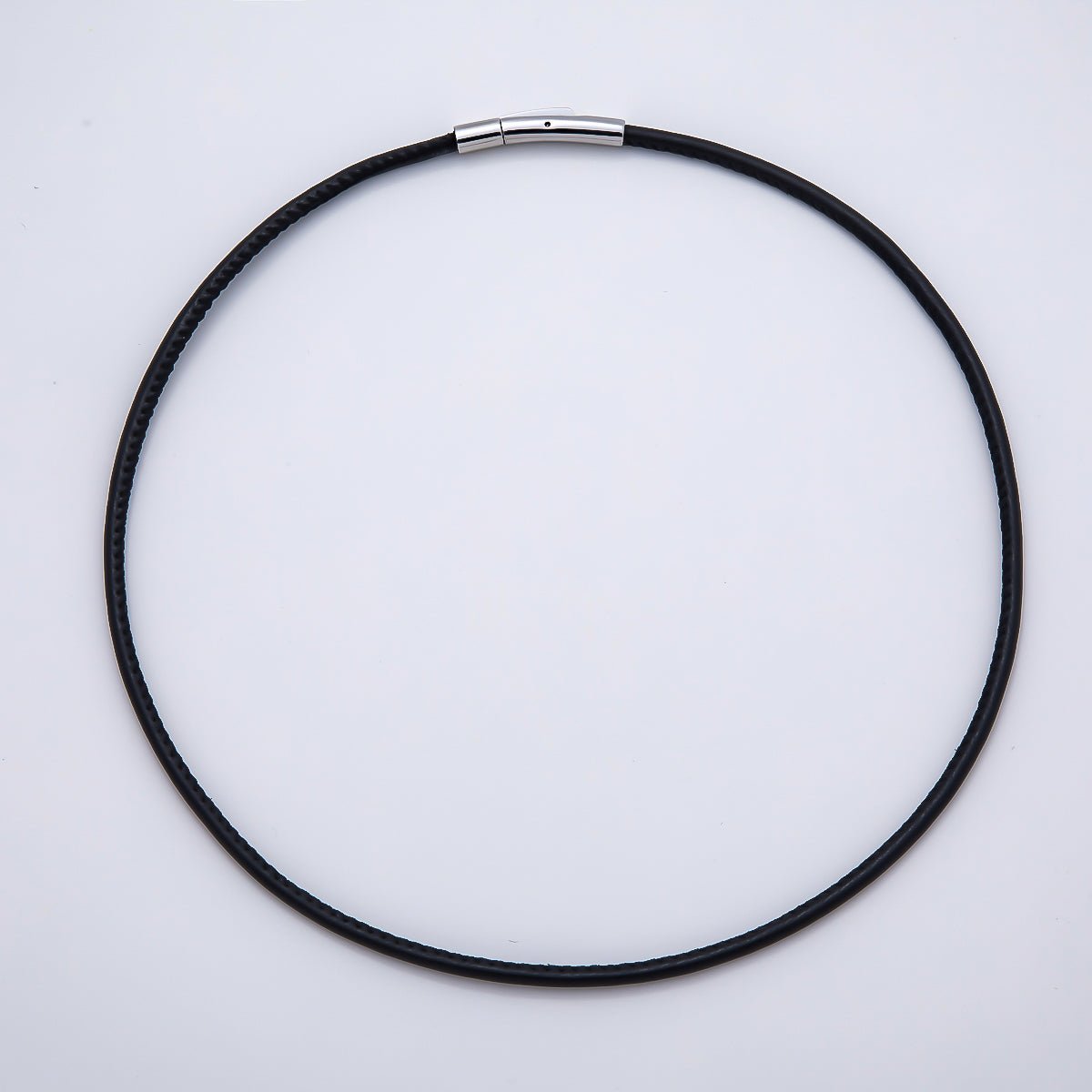 18K Gold Filled 4mm Black, Brown, Red, Blue Fall Faux Leather Cord 19 Inch Necklace | WA - 3853 ~ WA - 3856 - DLUXCA