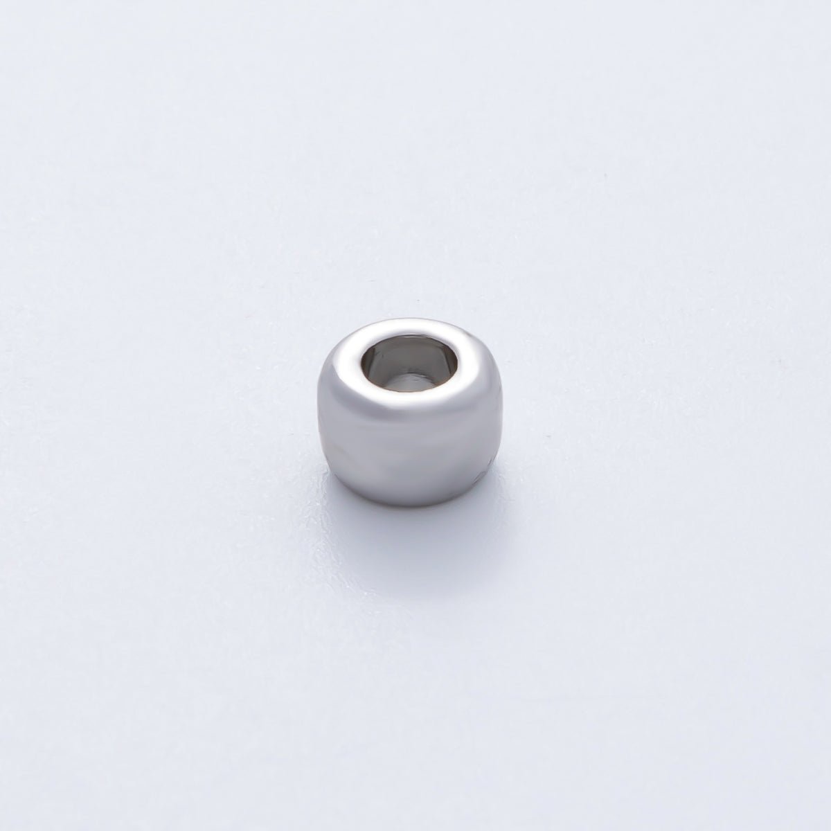 18K Gold Filled 7mm Minimalist Rondelle Spacer Bead | B536 - DLUXCA