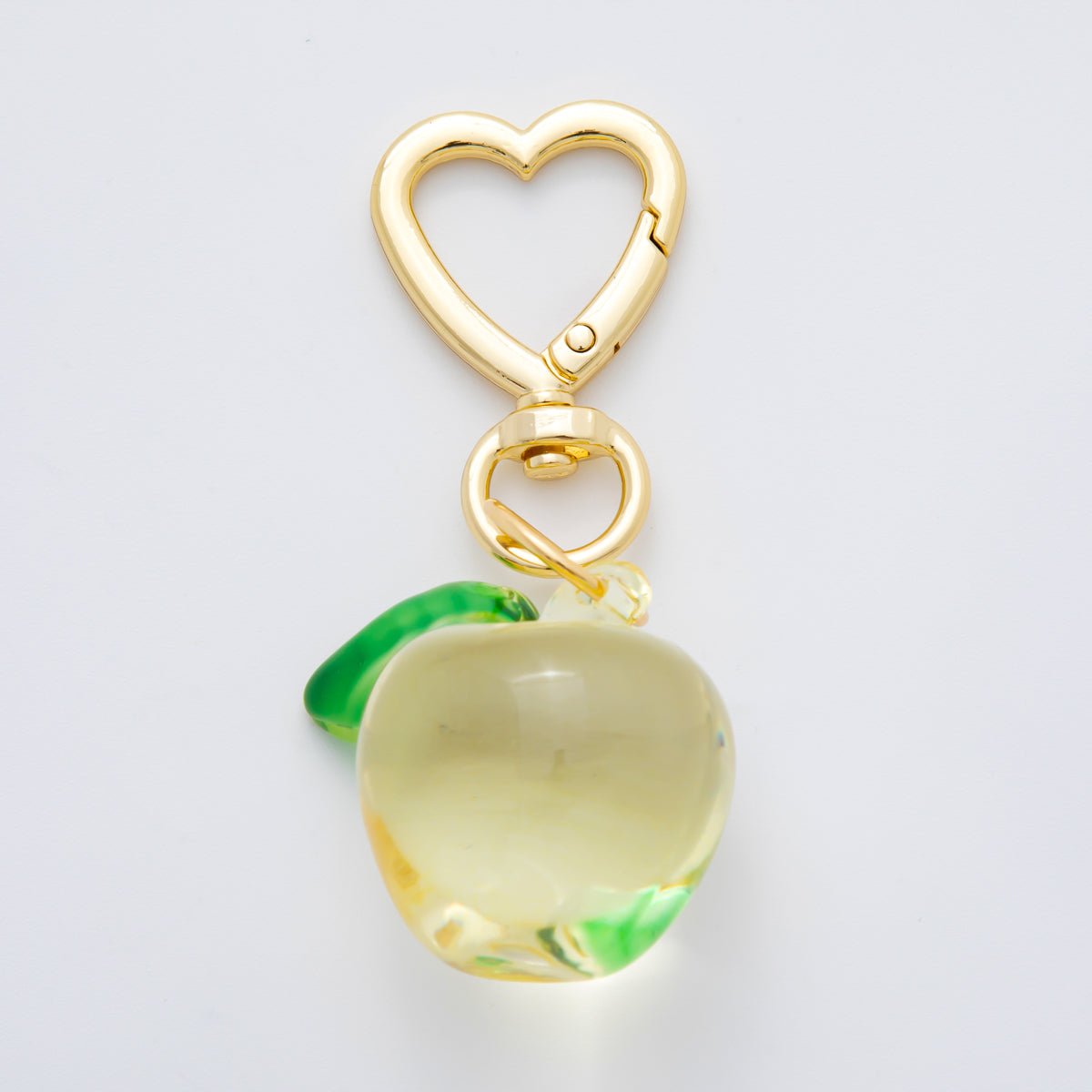 18K Gold Filled 85.5mm Glass Art Enamel Fresh Berry Cherry Fruit Charm in Yellow, Pink, & Blue | WB - 00121 - WB - 00124 - DLUXCA