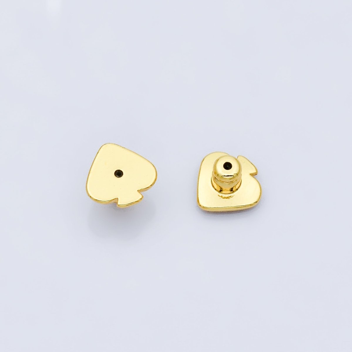 18K Gold Filled Geometric Earring Backs Findings | Z1202 - DLUXCA