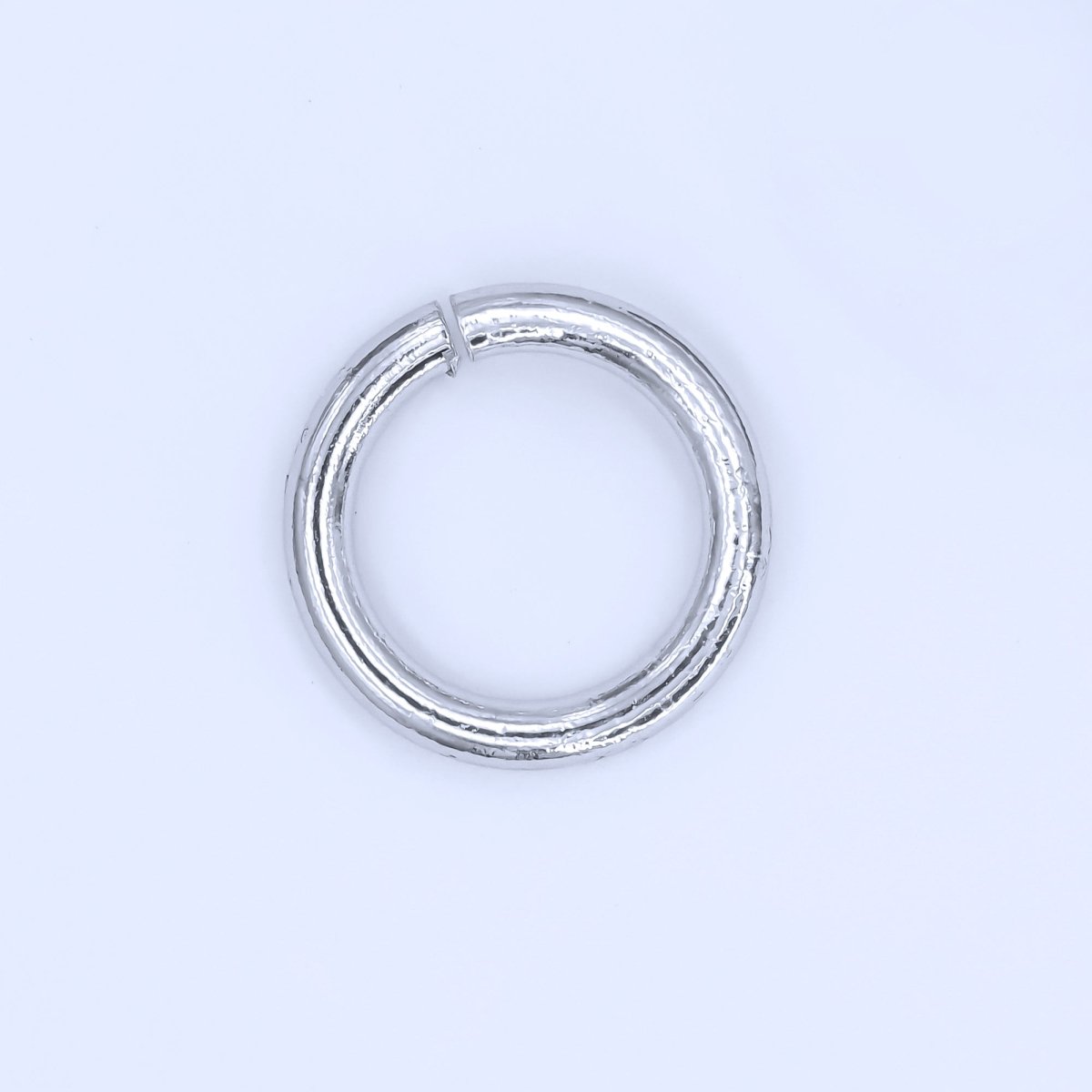 18K Gold Filled Minimalist Jump Ring Set in Gold & Silver 12 , 18 Gauge - DLUXCA