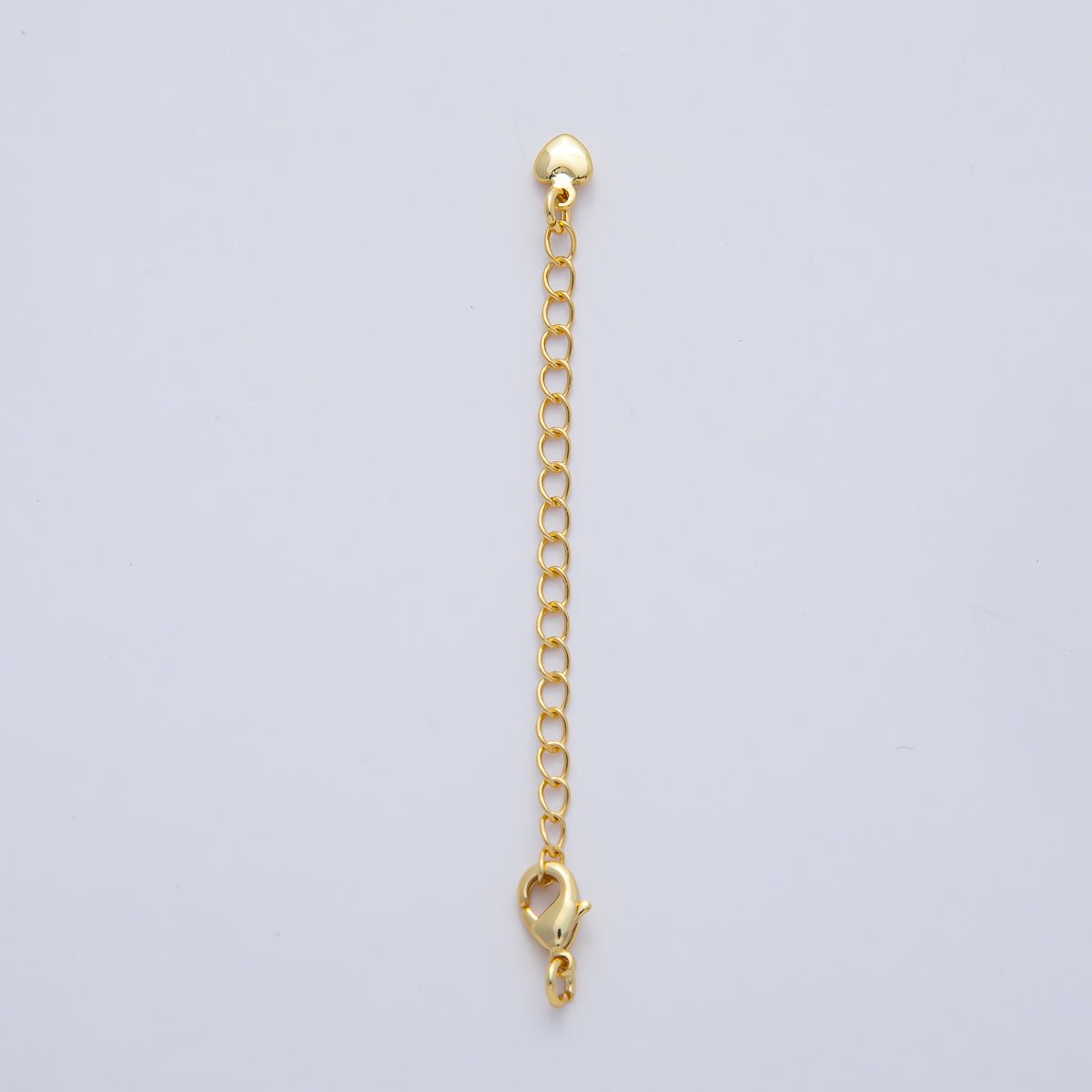 18K Gold Filled Minimalist Lobster Clasps Extender Charm Set Findings | Z1482 - Z1593 - DLUXCA