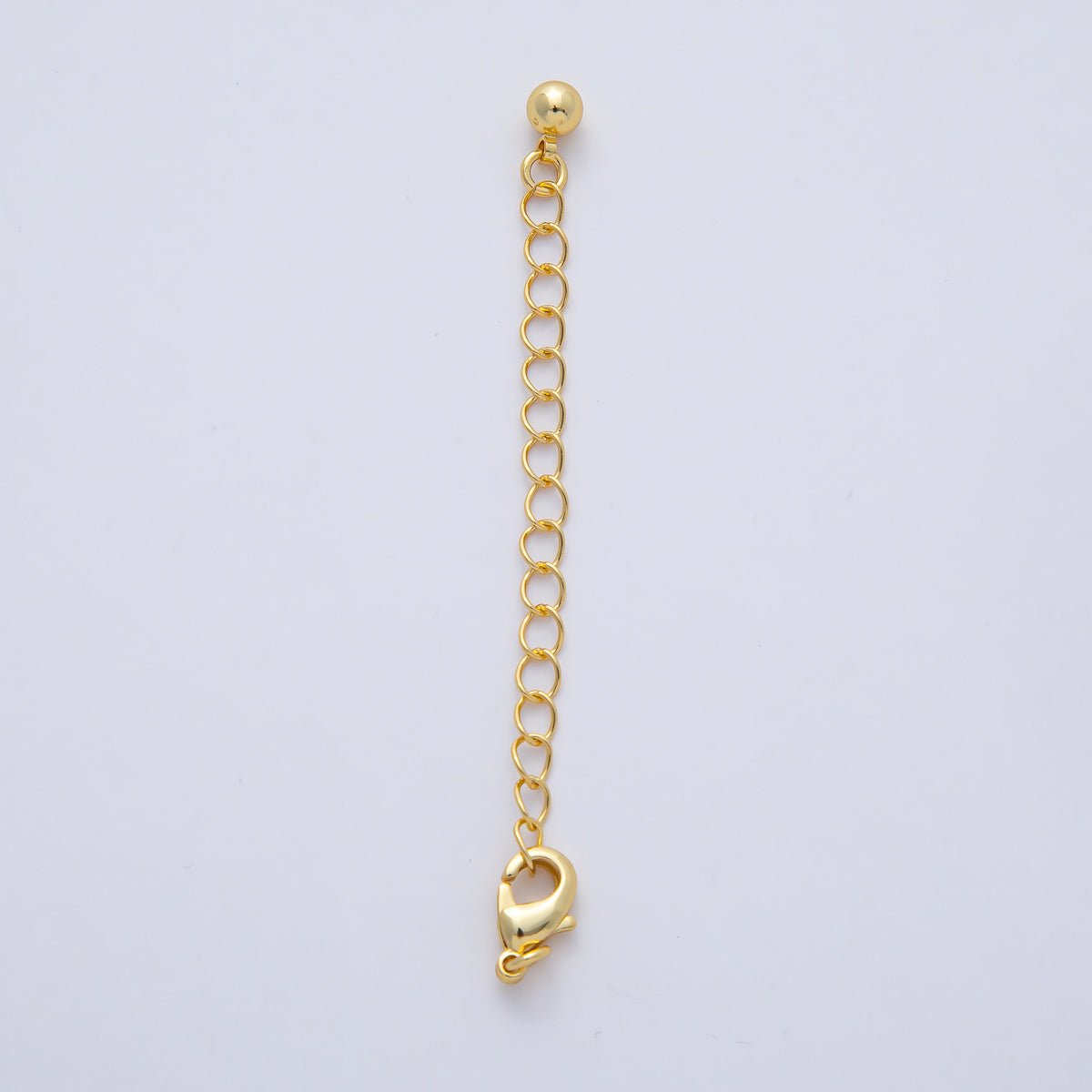 18K Gold Filled Minimalist Lobster Clasps Extender Charm Set Findings | Z1482 - Z1593 - DLUXCA