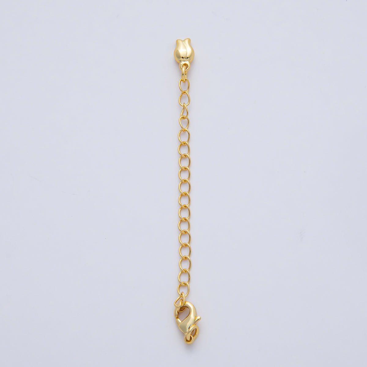 18K Gold Filled Minimalist Lobster Clasps Extender Charm Set Findings | Z1482 - Z1593 - DLUXCA