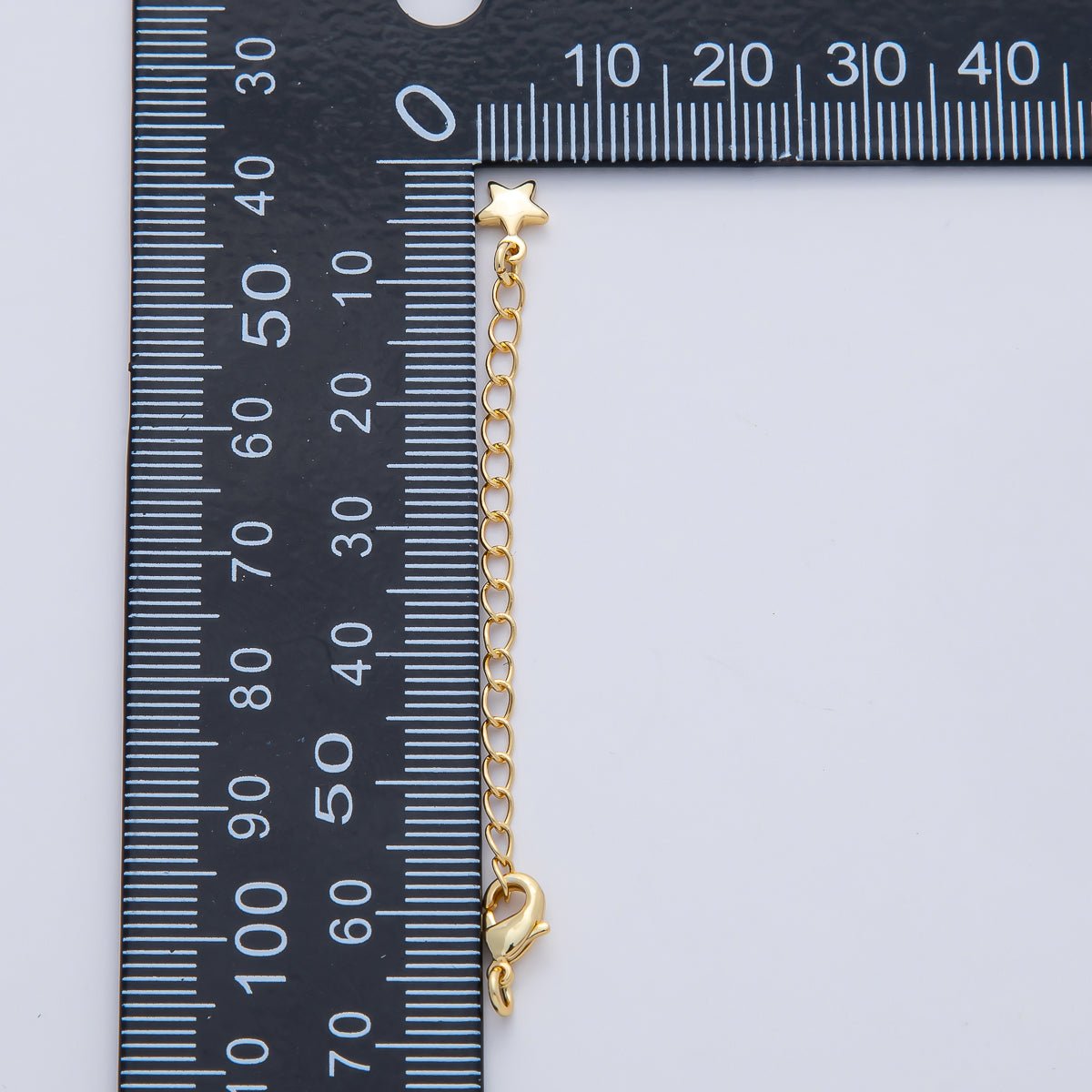 18K Gold Filled Minimalist Lobster Clasps Extender Charm Set Findings | Z1482 - Z1593 - DLUXCA