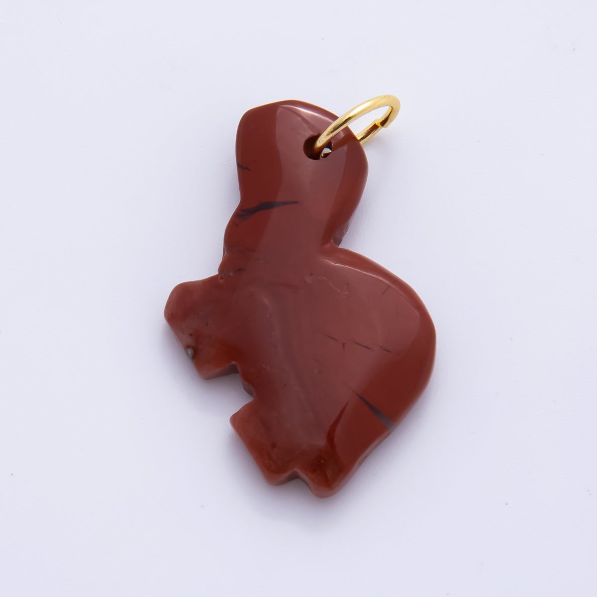 18K Gold Filled Natural Gemstone Turtle Sea Animal Charm | AH840 AH841 - DLUXCA