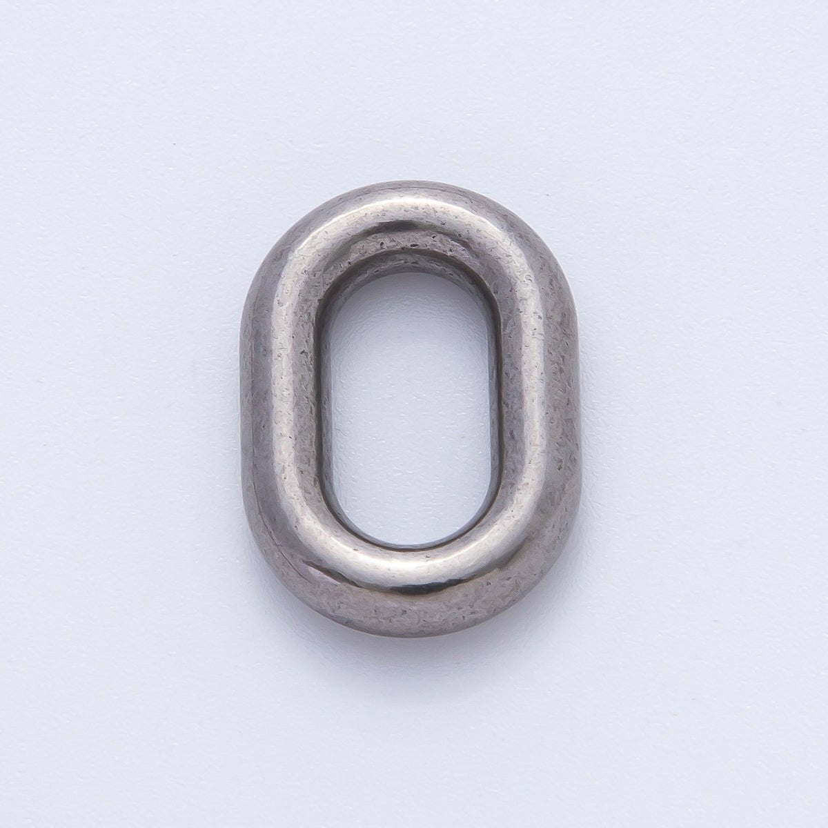 18K Gold Plated 20mm Open Thick Oval Finding in Gold & Silver | Z1430 - DLUXCA