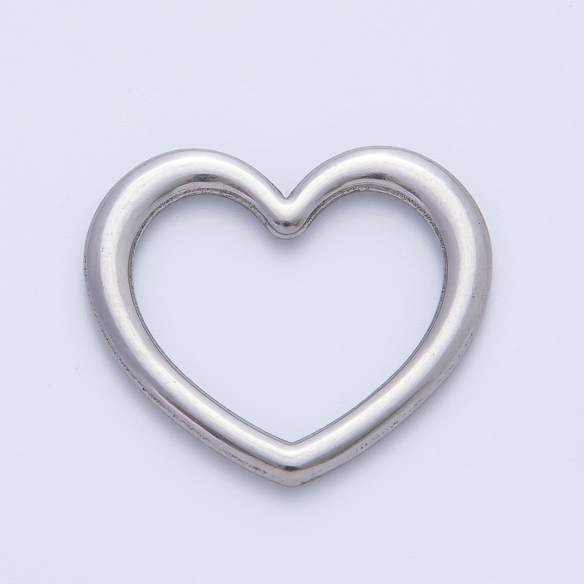 18K Gold Plated 29mm Open Minimalist Heart Finding in Gold & Silver | Z1429 - DLUXCA