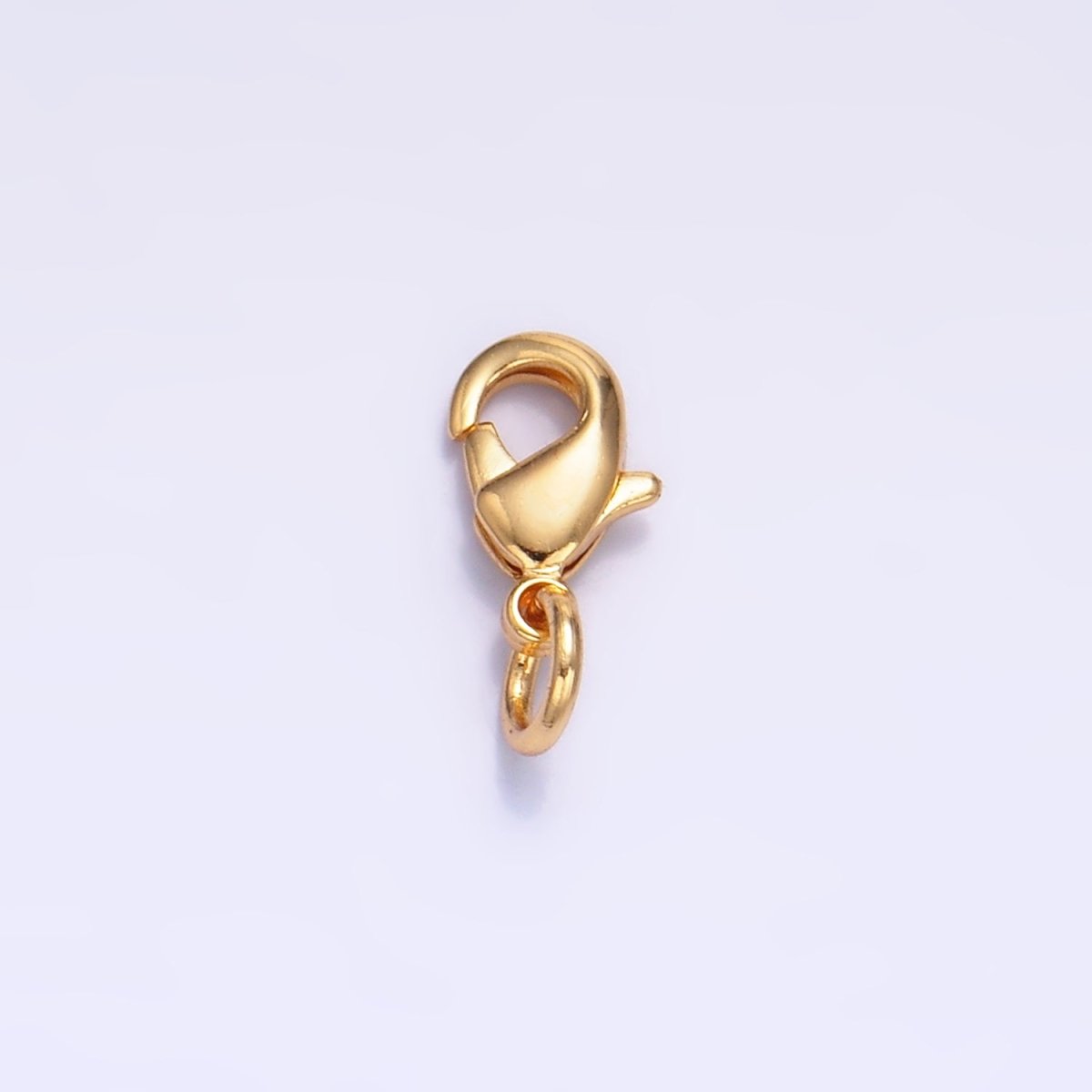 24K Gold Filled 12mm, 10mm, 15mm, 8mm Lobster Claw Clasps Closure Findings | Z1068 - Z1071 - DLUXCA
