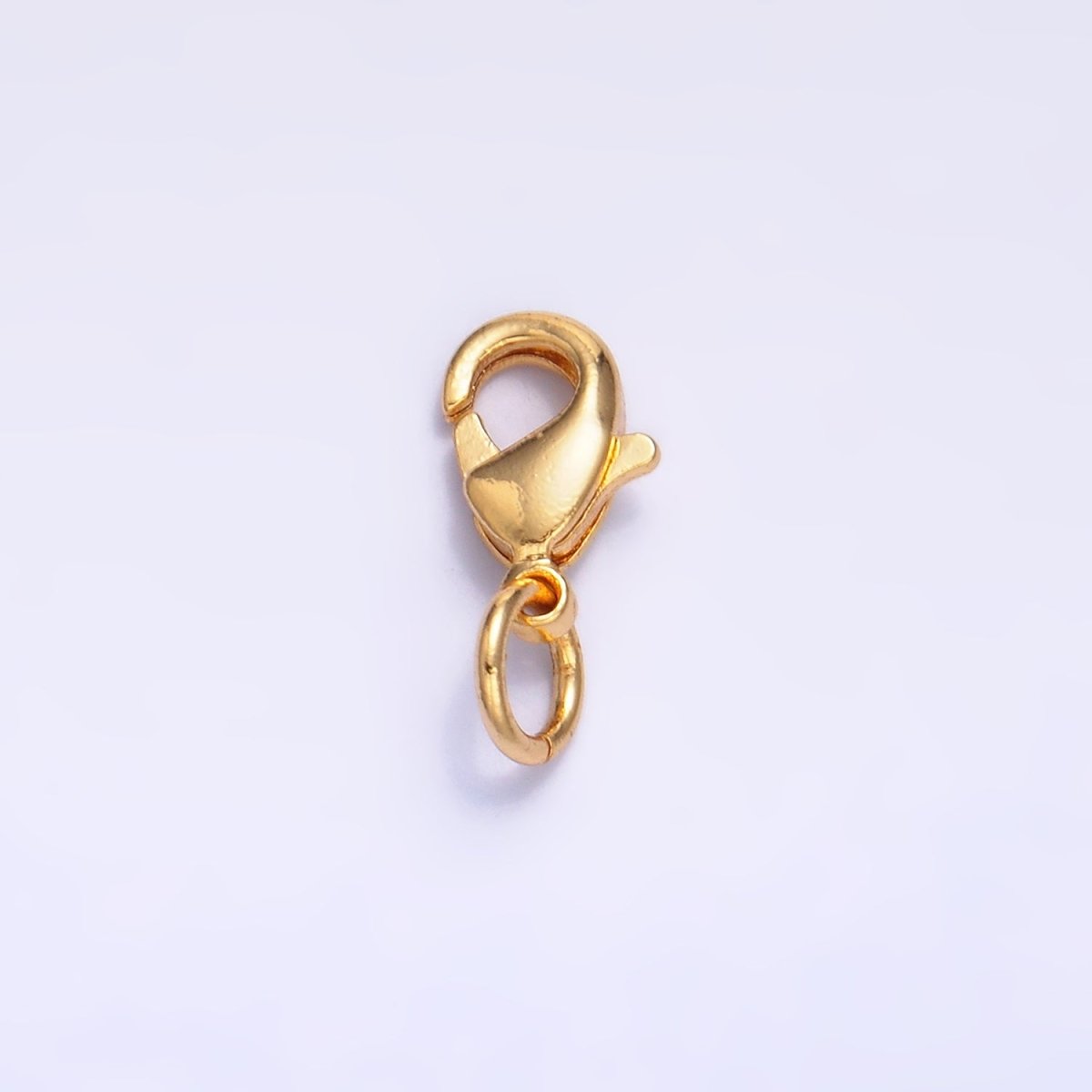 24K Gold Filled 12mm, 10mm, 15mm, 8mm Lobster Claw Clasps Closure Findings | Z1068 - Z1071 - DLUXCA
