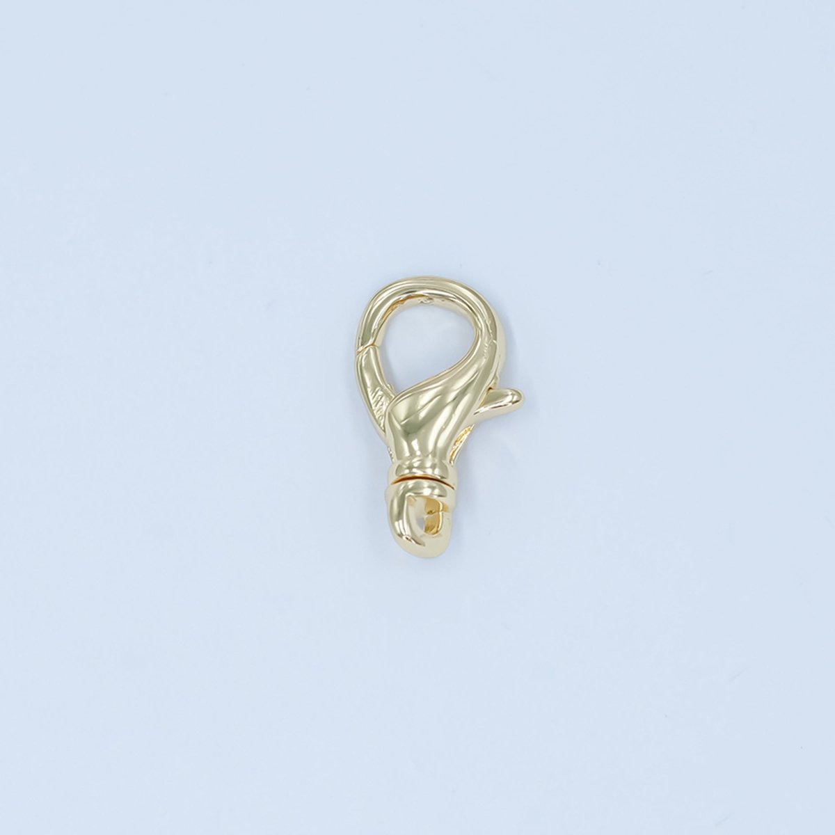 24K Gold Filled 14mm Lobster Clasps Closure Swivel Finding in Gold & Silver | Z1137 - DLUXCA