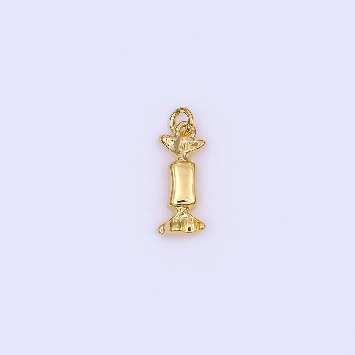 24K Gold Filled 15mm Sweet Candy Bar Charm in Gold & Silver | AF494 - DLUXCA