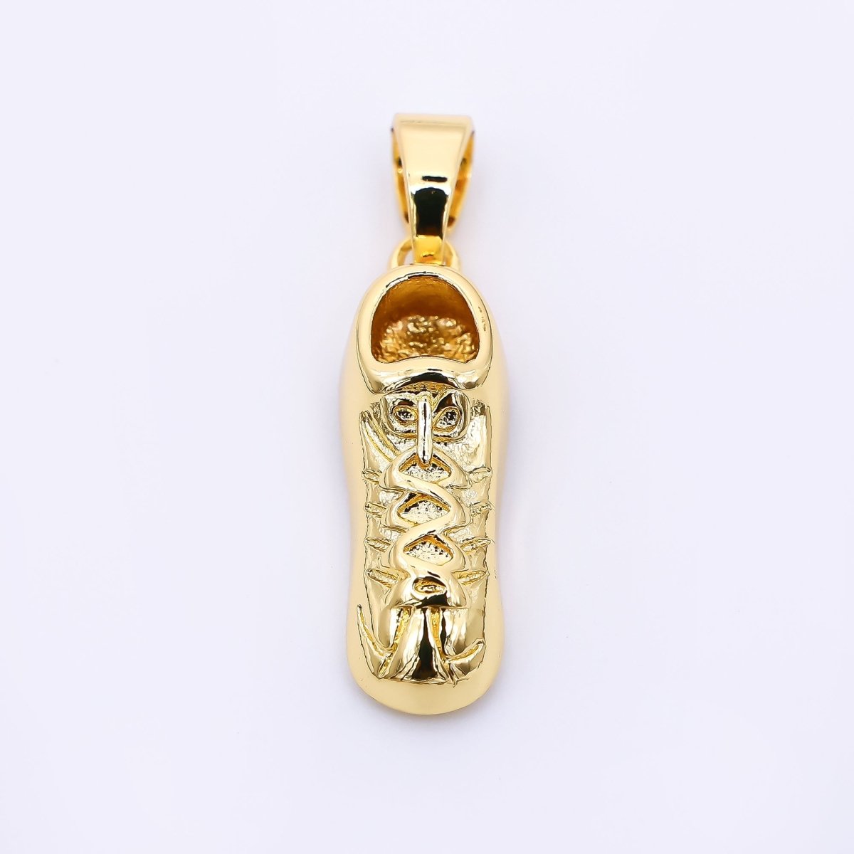 24K Gold Filled 23mm Pickleball Paddle Racket Charm | AH - 467 - DLUXCA