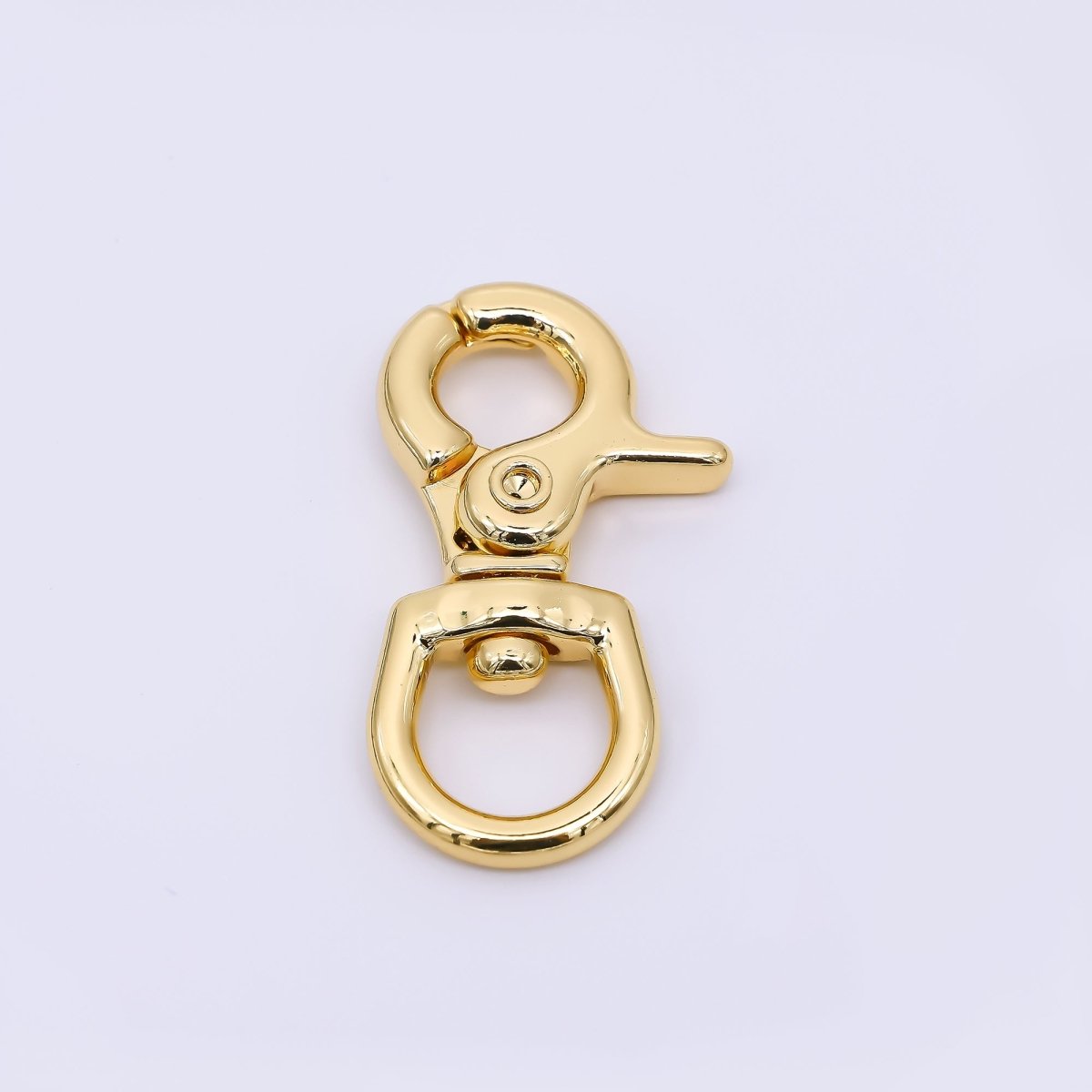 24K Gold Filled 36mm Swivel Base Lobster Clasp Closure Findings | Z - 1305 - DLUXCA