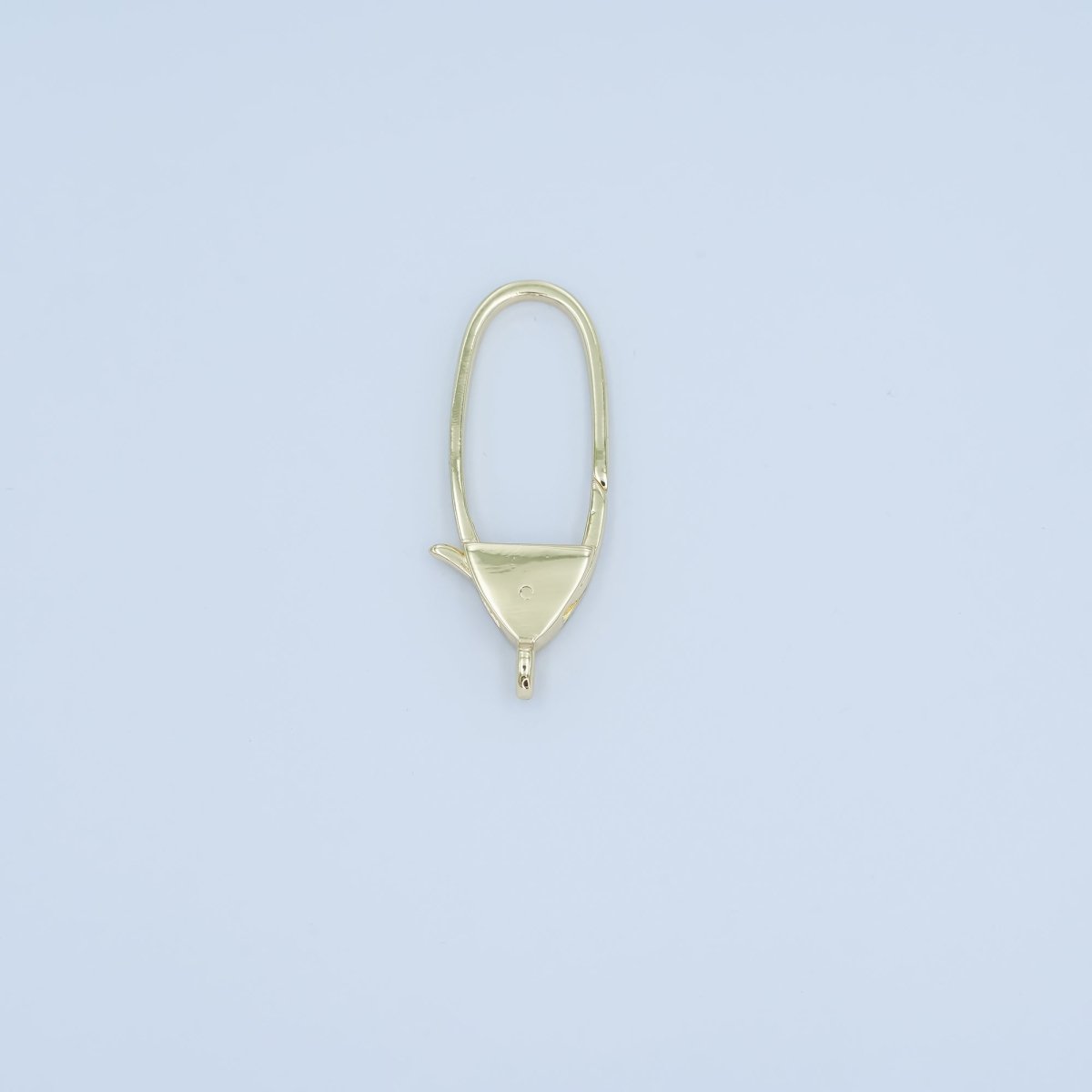 24K Gold Filled 38mm Oval Lobster Clasps Closure Findings | Z1095 - DLUXCA